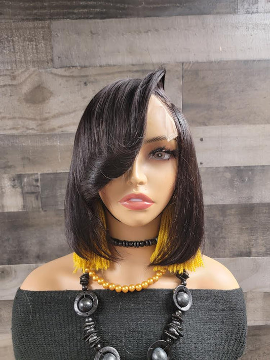 1b 5x5 laceclosure bob beauty